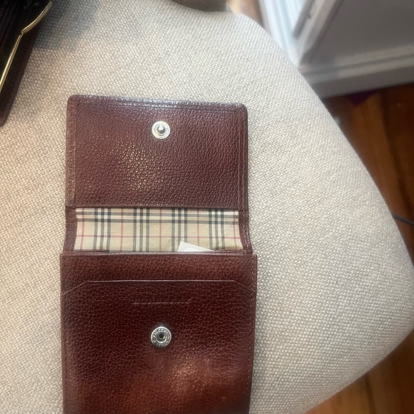 Burberry Brown Leather Wallet - Picture 2 of 2